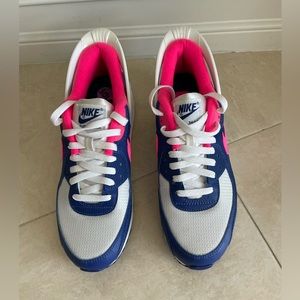 Nike Air Max 90 FlyEase Mens blue Pink  - New - No Box Size 10.5